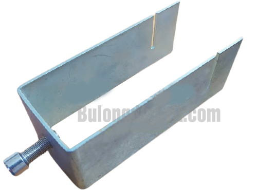 Bu lông lắp Pat U kẹp dưới tấm pin mặt trời